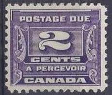 CANADA - TAXE PORT DU  11  2C VIOLET NEUF MH - Segnatasse