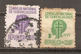 Cuba - Yvert  Beneficencia-20-21 (usado) (o) - Beneficiencia (Sellos De)