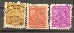 Cuba - Yvert  Beneficencia-24-26 (usado) (o) - Wohlfahrtsmarken