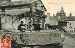 V2619 Cpa 87 Nantiat -  Place De La Mothe, Ancien Baptistère - Nantiat