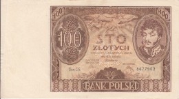 **** POLOGNE - POLAND - POLSKI - 100 STO ZLOTYCH 1934 - 8677902 **** ACHAT IMMEDIAT !!! - Pologne