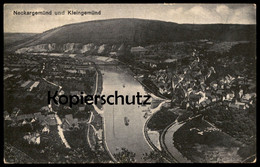 ALTE POSTKARTE NECKARGEMÜND UND KLEINGEMÜND PANORAMA NECKAR Ansichtskarte AK Cpa Postcard - Neckargemuend