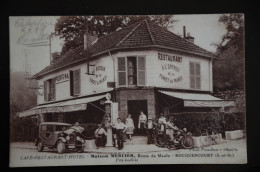 ROCQUENCOURT Café Hotel Restaurant Maison MERCIER Route De Maule à L'entrée De La Forêt De MARLY - Rocquencourt