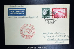 Graf Zeppelin LZ 127 1934, 6. Südamerikafahrt Sieger 268 A - Luft- Und Zeppelinpost