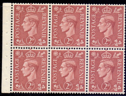 Great Britain 1951 King George VI Pane SG 506d NEW PRICE - Nuovi