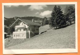 PCH-01  Carte-photo Chalet En été Région Villars Sur Ollon, Circulé, Trou épingle - Ollon