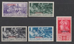 Italian Colonies 1930 Greece Aegean Islands Egeo Scarpanto Ferrucci Issue MNH (1 Val MH) W0330 - Aegean (Scarpanto)