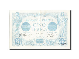 Billet, France, 5 Francs, 5 F 1912-1917 ''Bleu'', 1916, 1916-11-11, SUP+ - 5 F 1912-1917 ''Bleu''