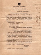 1876  LETTERA CON ANNULLO GIRGENTI - Dienstzegels