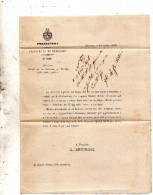 1875   LETTERA CON ANNULLO TREVIGLIO BERGAMO + ROMANO DI LOMBARDIA - Service