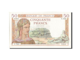 Billet, France, 50 Francs, 50 F 1934-1940 ''Cérès'', 1935, 1935-02-28, SUP - 50 F 1934-1940 ''Cérès''