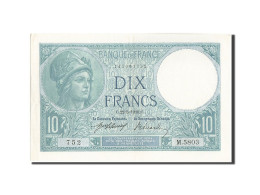 Billet, France, 5 Francs, 10 F 1916-1942 ''Minerve'', 1918, 1918-05-22, SUP+ - 10 F 1916-1942 ''Minerve''
