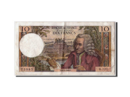 Billet, France, 10 Francs, 10 F 1963-1973 ''Voltaire'', 1965, 1965-08-01, TTB - 10 F 1963-1973 ''Voltaire''