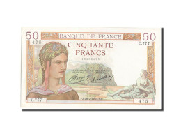 Billet, France, 50 Francs, 50 F 1934-1940 ''Cérès'', 1935, 1935-02-28, SUP+ - 50 F 1934-1940 ''Cérès''