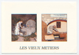 13 Bouches Du Rhône, Allauch, Galerie Du Vieux Bassin, Les Vieux Métiers, Gilbert Orsini, Boulanger, Menuisier, CP NEUVE - Allauch