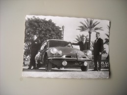 AUTOMOBILE SPORTS RALLYE MONTE CARLO 1959 LES VAIQUEURS CITROEN I.D.19 PUBLICITAIRE - Rallye