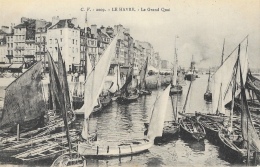 Le Havre - Le Grand Quai - Barques De Pêche à Voile - Carte C.V. N°2009 - Port