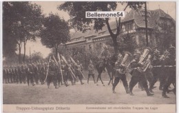 Cpa Allemagne-truppen-uebungsplatz-kommandantur Mit Einrückenden Truppen Ins Lager (circulé En 1911 Voir Scan Recto-vers - Dallgow-Döberitz