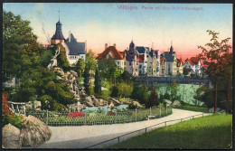 2171 - Ohne Portokosten - Alte Ansichtskarte - Villingen Partie Mit Bahnhofanlagen Bahnhof Gel  1919 Metz - Villingen - Schwenningen
