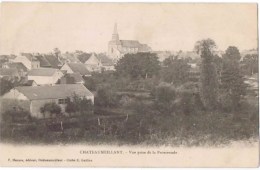 Cpa  CHATEAUMEILLANT VUE PRISE DE LA PROMENADE - Châteaumeillant
