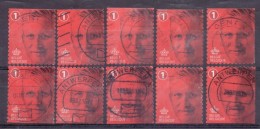 Belgie - 2015 - OBP - Carnet Compleet -  K. Filip -  Gestempeld - Zonder Papierresten - Oblitérés