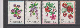 Yvert 56 / 59 ** Neuf Sans Charnière Fleurs Flowers - Anguilla (1968-...)