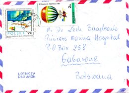 POLOGNE. N°2650 De 1982 Sur Enveloppe Ayant Circulé. Expédition Polaire Polonaise/Hélicoptère. - Antarctische Expedities
