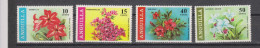 Yvert 39 / 42 ** Neuf Sans Charnière Fleurs Flowers - Anguilla (1968-...)