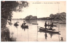 78 ANDRESY - Bords De Seine - La Pêche - Andresy