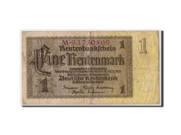 Billet, Allemagne, 1 Rentenmark, 1937, 1937-01-30, KM:173b, TB - 1 Rentenmark