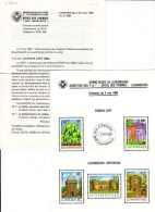 L-Luxemburg 1986. Post-Informationsmaterial Ausgabe Nr 2/1986 (6.181.1) - Lettres & Documents