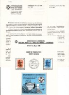 Luxemburg. Post-Informationsmaterial Ausgabe Nr 3/1986 (6.182) - Cartas & Documentos