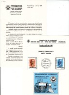 L-Luxemburg 1986. Post-Informationsmaterial Ausgabe Nr 3/1986 (6.182.1) - Cartas & Documentos