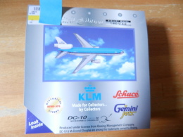 SCHUCO  GEMINI SETS LIMITED EDITION ECH 1/400  MCDONNELL  DOUGLAS DC 10 KLM - Aerei E Elicotteri