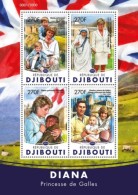 Djibouti. 2016 Princess Diana. (203a) - Madre Teresa