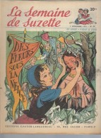 La Semaine De Suzette N°49 Un Violon Ne Chante Pas - Sous L'aile De Nils Holgersson - Ensemble Tricoté Pour Bambino - La Semaine De Suzette