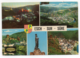 Luxembourg--ESCH SUR SURE--Multivues,blason,Vierge....cpm N°765 Mess Paul Kraus - Esch-sur-Sure