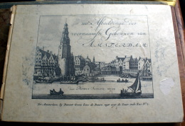 OLANDA - OLD COLLECTION 100 INCISIONI RIPRODOTTE 1770-1800 CITTA' DI AMSTERDAM - Grafiek & Design