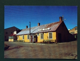 FALKLAND ISLANDS  -  Port Stanley  Globe Hotel  Unused Postcard - Isole Falkland