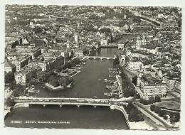 ZURICH ZURIGO QUAIBRUCKE LIMMAT VIAGGIATA FG - Zürich