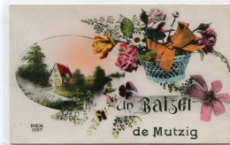 CPA 67 UN BAISER DE MUTZIG 1947 - Mutzig