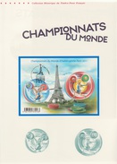 France 2011 Y&T F4598. Document Officiel. Championnats Du Monde D'haltérophilie, Paris. Tour Eiffel - Weightlifting