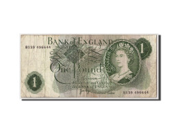 Billet, Grande-Bretagne, 1 Pound, 1960-1978, Undated, KM:374g, TB - 1 Pound