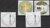 France - ONU UN 2015 COP 21 COP21 Climat Climate Joint Issue Emission Commune 4 Stamps / Timbres - Emissions Communes