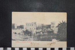 CP, Inde,  LAHEJ Sultan's Building 1904 Dos Simple Precurseur Tampon Consulat De France Aden - Inde
