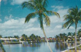 Romantic Waterway Fort Lauderdale Florida 1954 - Fort Lauderdale