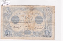 RARE Fauté De 1916 !!! Billet De 5 Francs Bleu TB Du 10/07/1916 LION INVERSE - K.12782 Alph 573 @ N° Fayette : 2bis.4 - Fehlprägungen