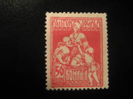 50 Bani ASISTENTA SOCIALA Revenue Fiscal Tax Postage Due Official Romania - Revenue Stamps