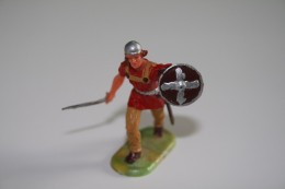 Elastolin, Lineol Hauser, H=40mm, Norman, Plastic - Vintage Toy Soldier - Figurini & Soldatini