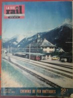 La Vie Du Rail N° 380 5 Janvier 1953 Chemins De Fer Rhétiques Voie Métrique De Cerdagne - Trains